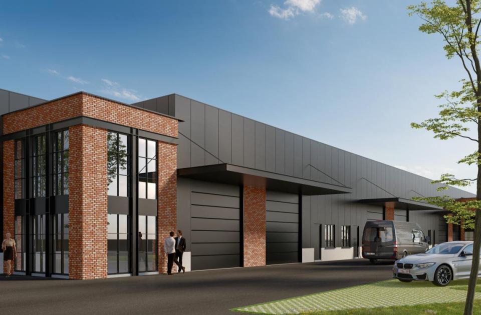 Building Today, Timeless Woods, Hangar 29, essen, nieuwbouw, vastgoedproject, loods, units, industriebouw, mathieu gijbels 