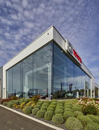Gégo Toyota, Namen, Naninne, garagebouw, garage, Mathieu gijbels, de voordenkers
