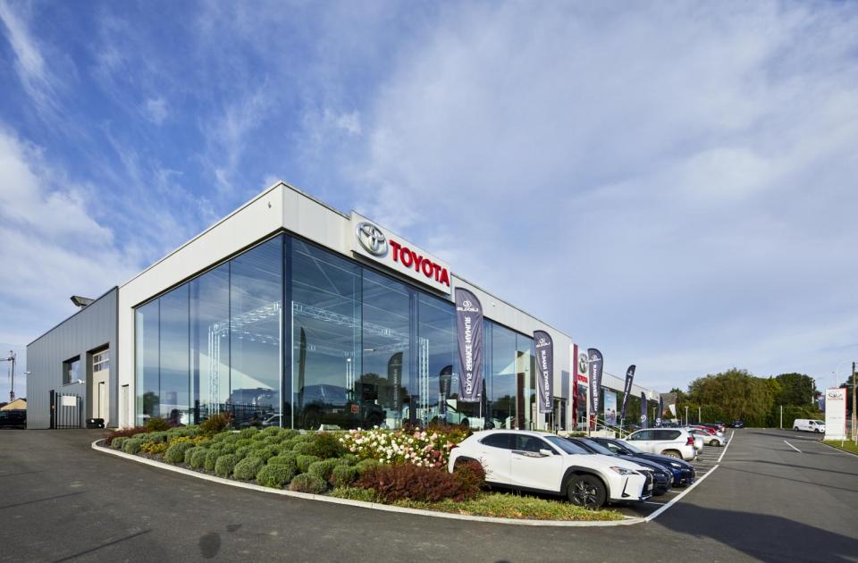Gégo Toyota, Namen, Naninne, garagebouw, garage, Mathieu gijbels, de voordenkers