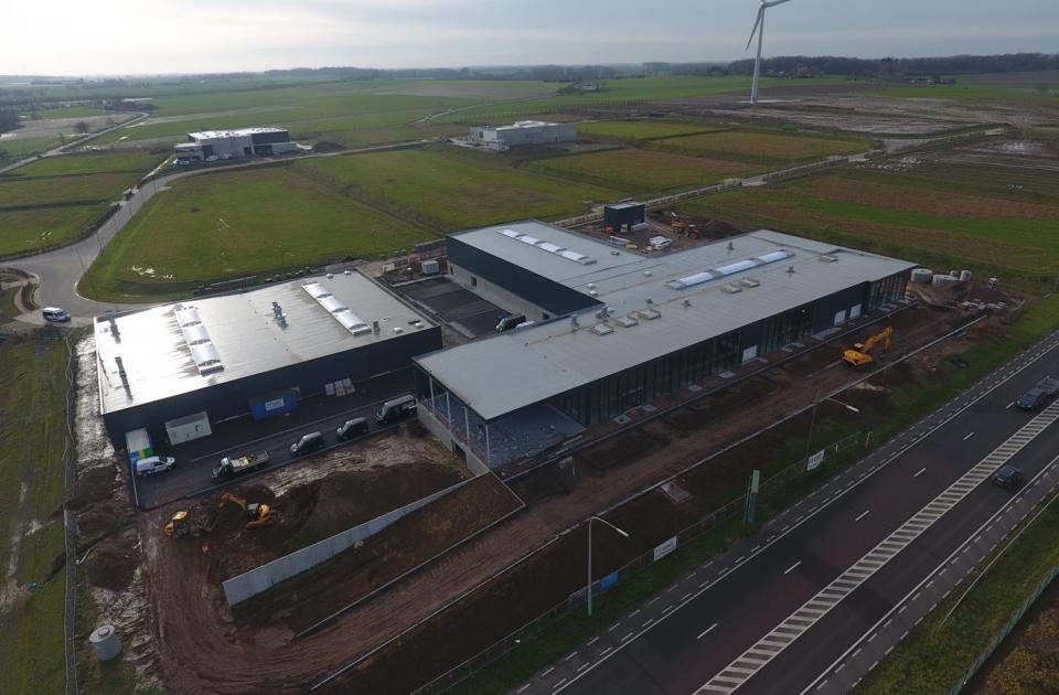 Garage D'Haene, Ghislenghien, garagebouw, nieuwbouw, mathieu gijbels, industriebouw