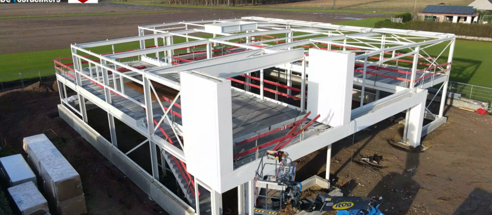 Koffiebranderij Mokapi, nieuwbouw veerle-laakdal, bedrijfsgebouw, mathieu gijbels, staalbouw
