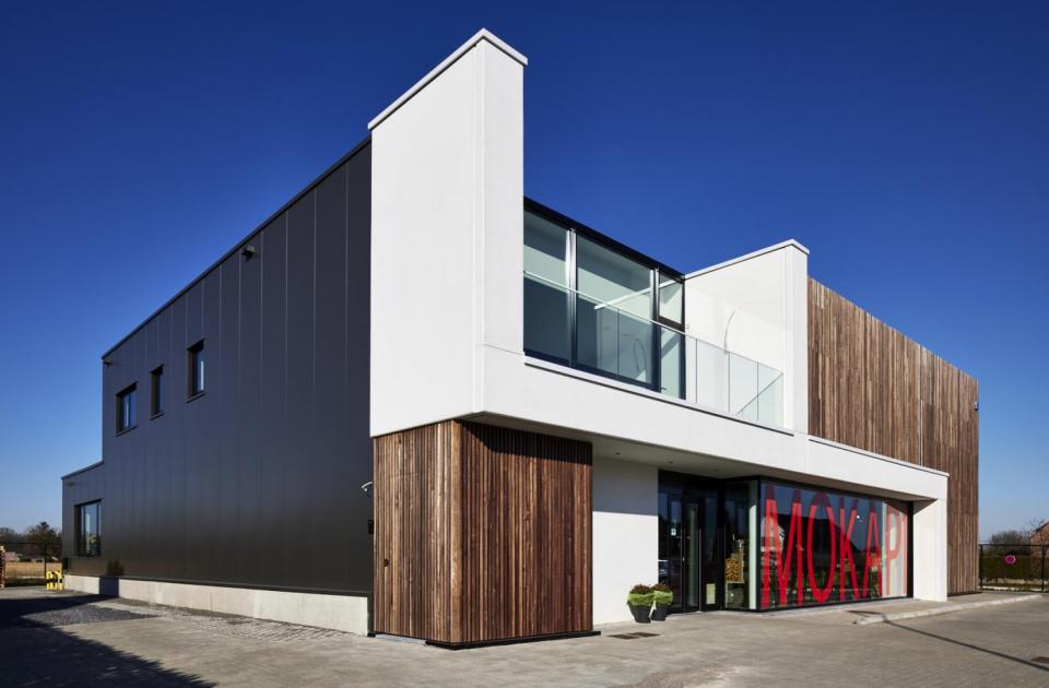 Koffiebranderij Mokapi, Mathieu Gijbels, de voordenkers, staalbouw, betonbouw, nieuwbouw