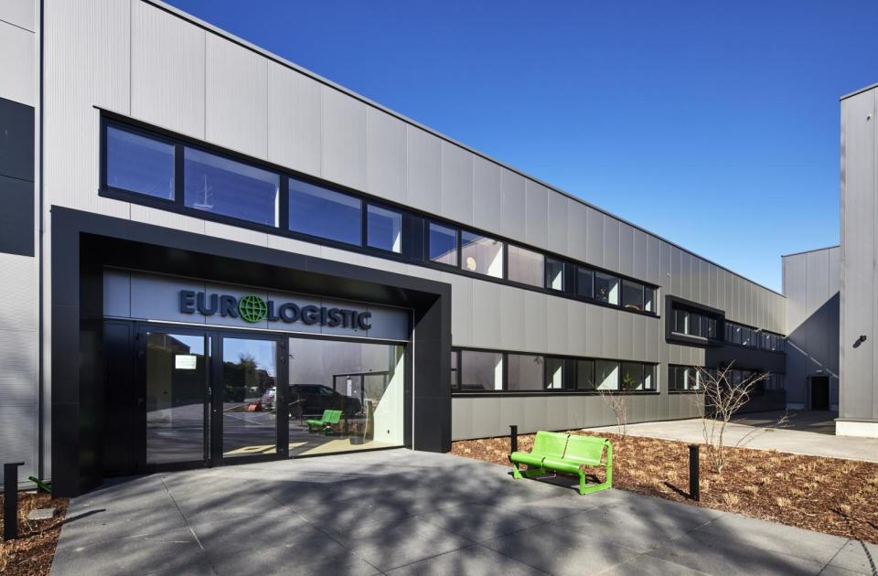 Euro logistic, Square 19 , nieuwbouw, mathieu gijbels, opslaghal, bouwdroom, staalbouw, betonbouw, renovatie