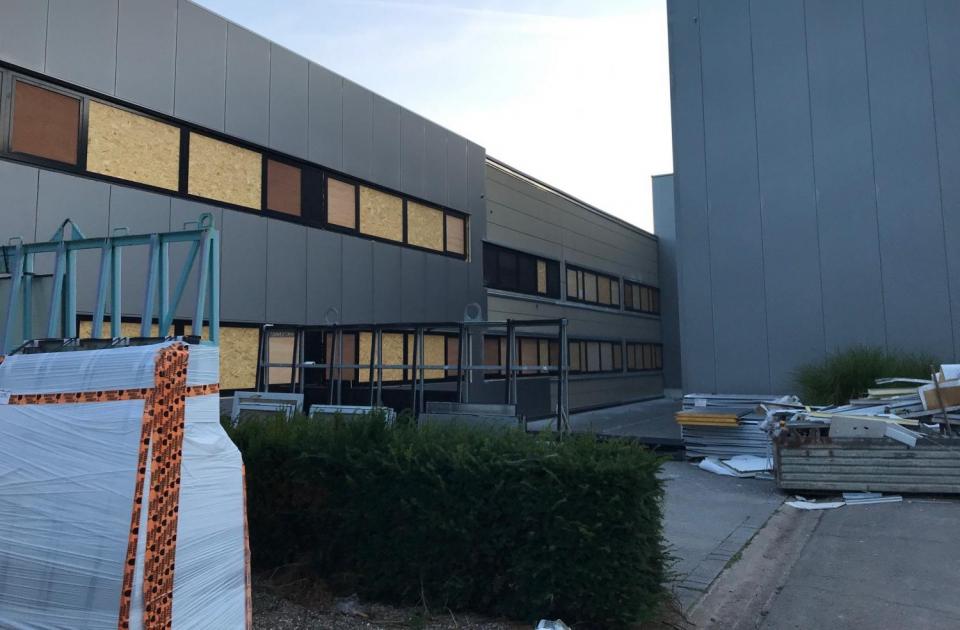 Euro logistic, square 19, mathieu gijbels, industriebouw