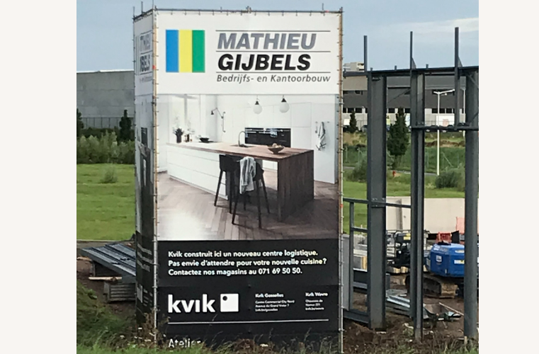kvik, Mathieu Gijbels, logistiek, industriebouw, nieuwbouw, winkelpand, deense keukens