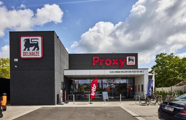 Delhaize, Beerzel, voeding, retail, verkoop, Mathieu Gijbels, Nieuwbouw, winkelpand renovatie, staalbouw, betonbouw