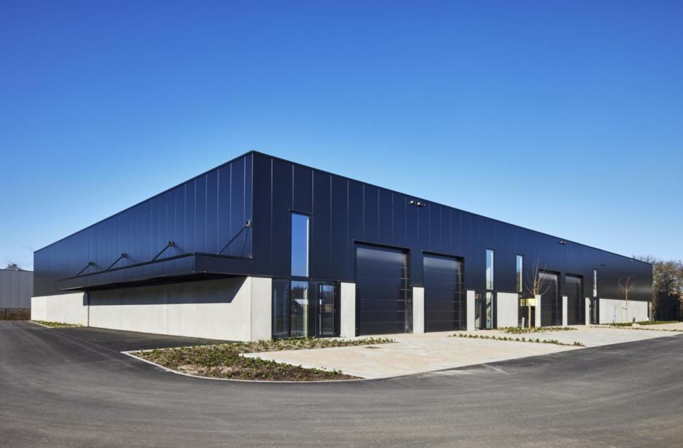 de vlier, mathieu gijbels, industriebouw, bedrijvenpark, bedrijfsunits, nieuwbouw