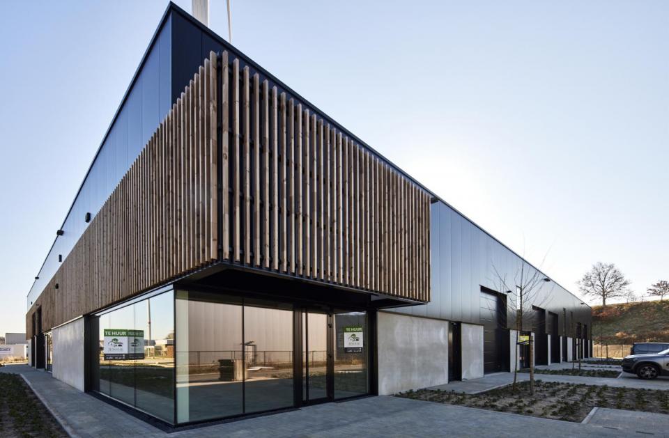 de vlier, mathieu gijbels, industriebouw, bedrijvenpark, bedrijfsunits, nieuwbouw