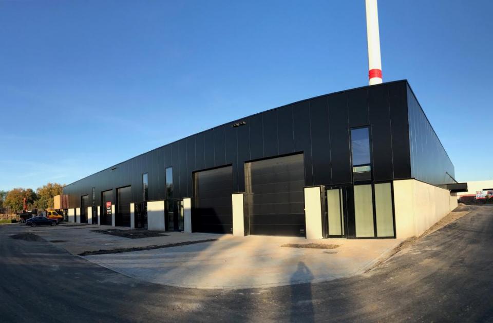 de vlier, mathieu gijbels, industriebouw, bedrijvenpark, bedrijfsunits, nieuwbouw