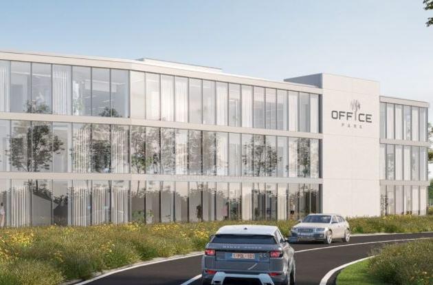 Office park Lokeren, Mathieu gijbels, Van De voorde invest, kantoorgebouw, nieuwbouw, kantoren in lokeren,