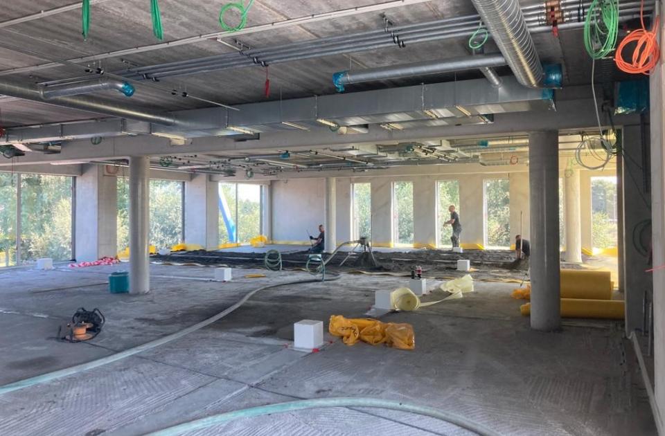 Office park Lokeren, Mathieu gijbels, Van De voorde invest, kantoorgebouw, nieuwbouw, kantoren in lokeren,