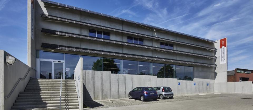 Kringloopwinkel Vites, Televil, Sint-Pieters-Leeuw, nieuwbouw, HUB, winkelpand, winkel bouwen, retailbouw, bedrijfsgebouw, staalbouw, betonbouw