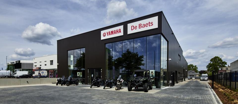 Garage de baets hasselt, yamaha motor, Suzuki, Ssangyong, Maxus, MG, garagebouw, nieuwbouw, mathieu gijbels, garage bouwen