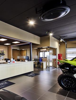 Garage de baets hasselt, yamaha motor, Suzuki, Ssangyong, Maxus, MG, garagebouw, nieuwbouw, mathieu gijbels, garage bouwen