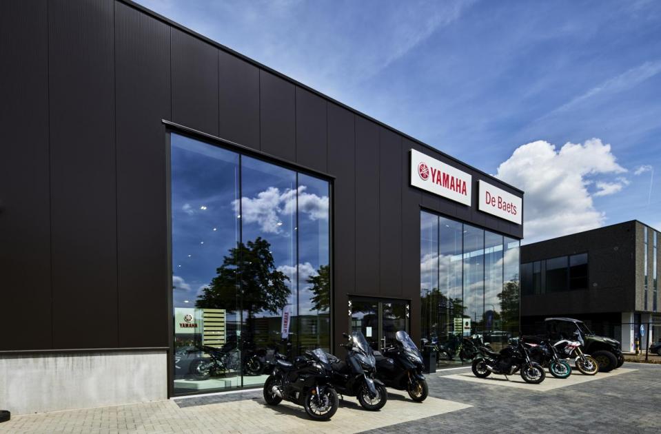 Garage de baets hasselt, yamaha motor, Suzuki, Ssangyong, Maxus, MG, garagebouw, nieuwbouw, mathieu gijbels, garage bouwen