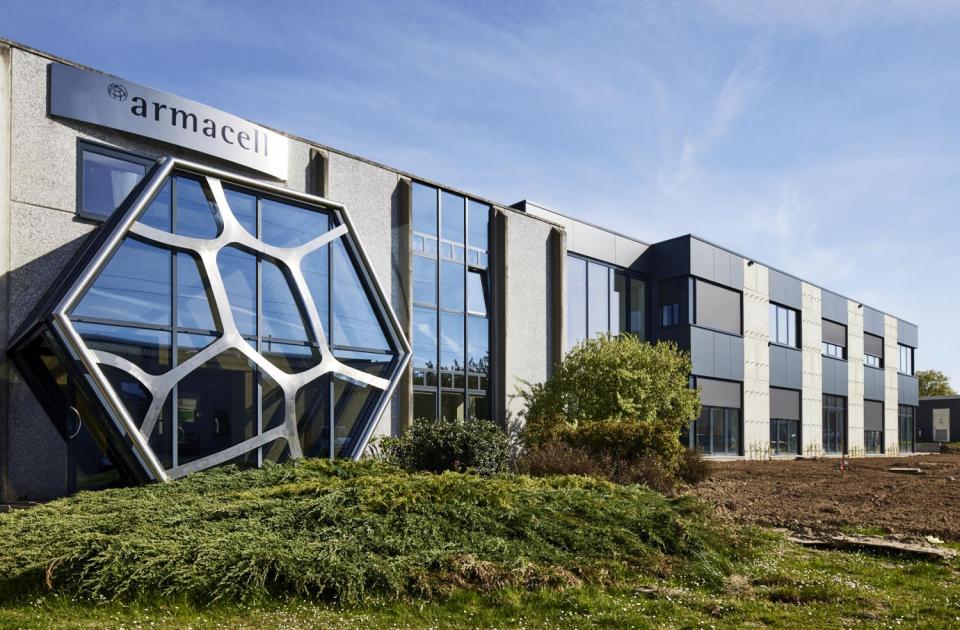 Armacell, nieuwbouw, mathieu gijbels, kantoorbouw, kantoorgebouw, bedrijfsgebouw bouwen, betonbouw, staalbouw, renovatie