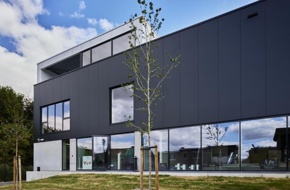 Iceprod alleur, nieuwbouw, industriebouw, mathieu gijbels, bouwteam, kantoorbouw, bedrijfsgebouw