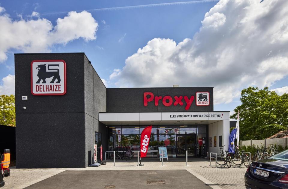 Delhaize, Beerzel, voeding, retail, verkoop, Mathieu Gijbels, Nieuwbouw, winkelpand renovatie
