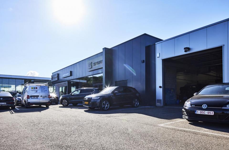 Delorge Tongeren - mathieu gijbels - renovatie - garagebouw - garage renoveren - staalbouw - betonbouw