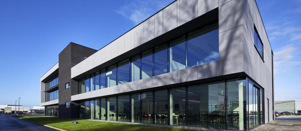 Telecom IT - architect Els Keppler - Mathieu Gijbels - nieuwbouw - kantoorbouw - kantoorgebouw - staalbouw - betonbouw - de voordenkers - industriebouw
