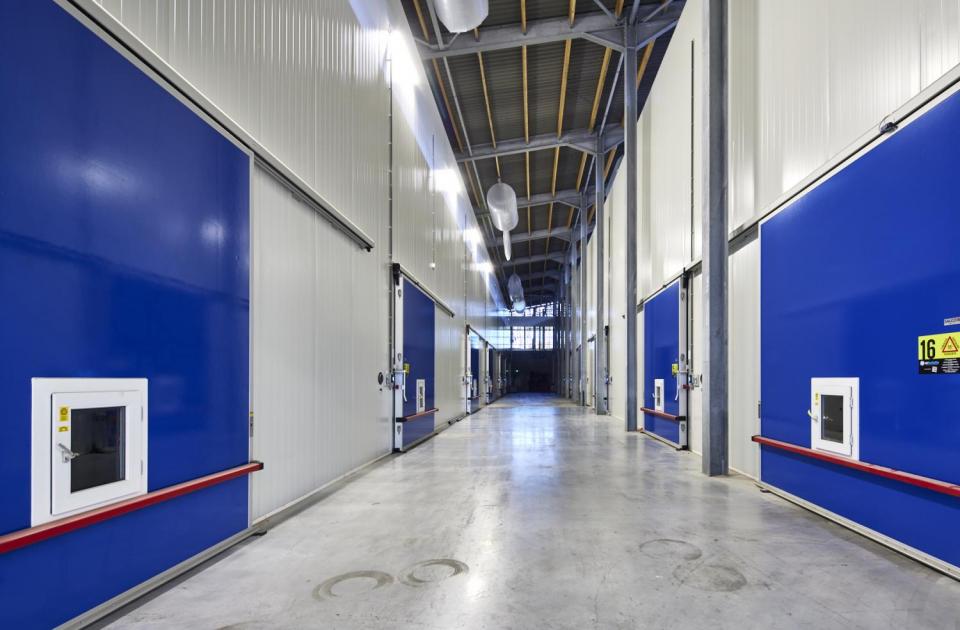 Devos Group, Zepperen, fruitbedrijf, nieuwbouw, loods, opslaghal, heropbouw, mathieu gijbels, de voordenkers