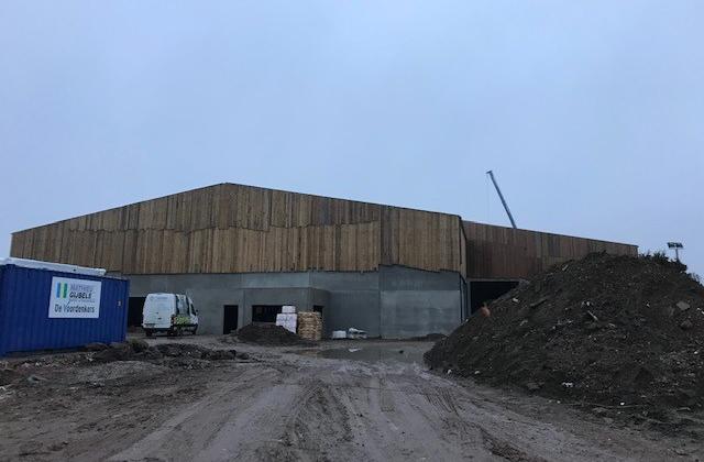 Devos Group, Zepperen, fruitbedrijf, nieuwbouw, loods, opslaghal, heropbouw, mathieu gijbels, de voordenkers