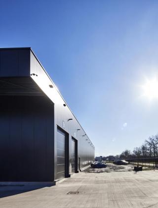 Van Der Heijden Internationale Transporten, hoensbroek, mathieu gijbels, nieuwbouw, industriebouw