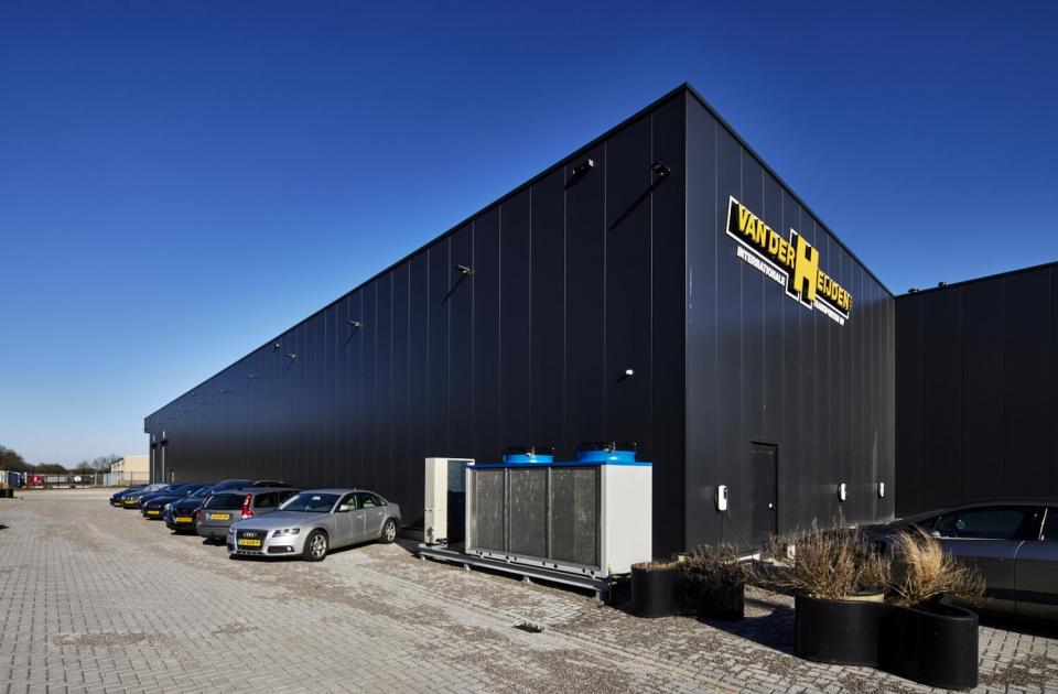 Van Der Heijden Internationale Transporten, hoensbroek, mathieu gijbels, nieuwbouw, industriebouw