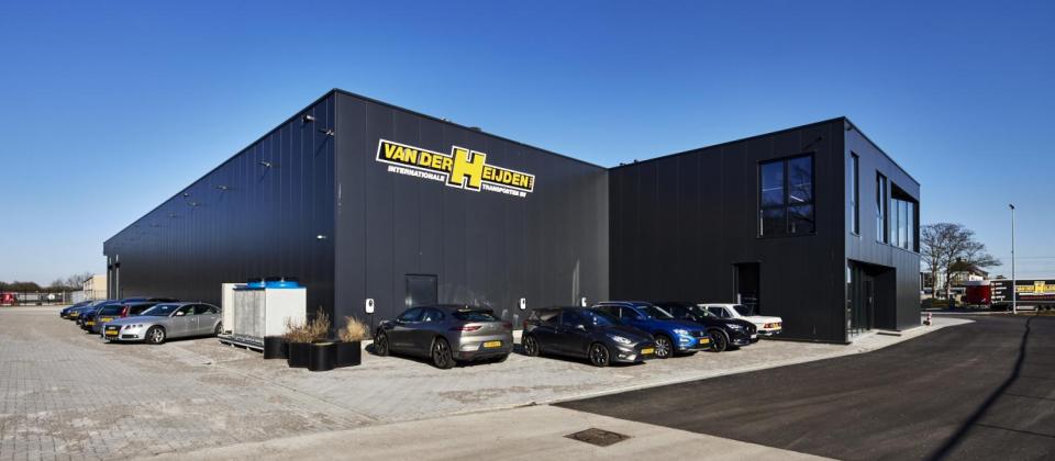 Van Der Heijden Internationale Transporten, hoensbroek, mathieu gijbels, nieuwbouw, industriebouw