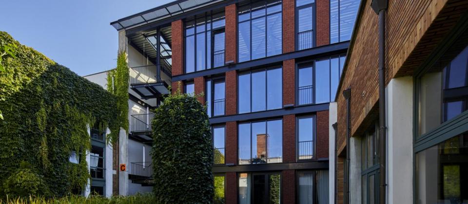 Espace morphosis, vorst , nieuwbouw, betonbouw, bouwbedrijf, mathieu gijbels, limburg, kantoorbouw