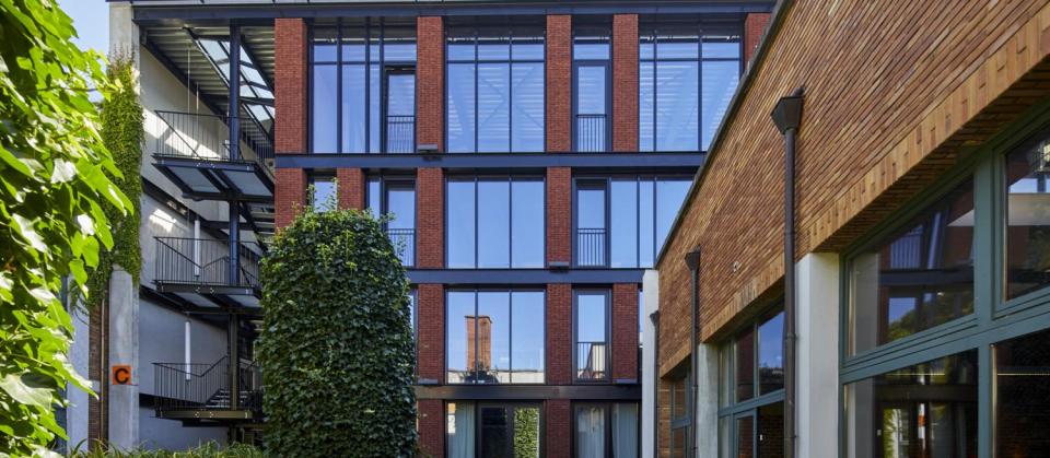 Espace morphosis, vorst , nieuwbouw, betonbouw, bouwbedrijf, mathieu gijbels, limburg, kantoorbouw