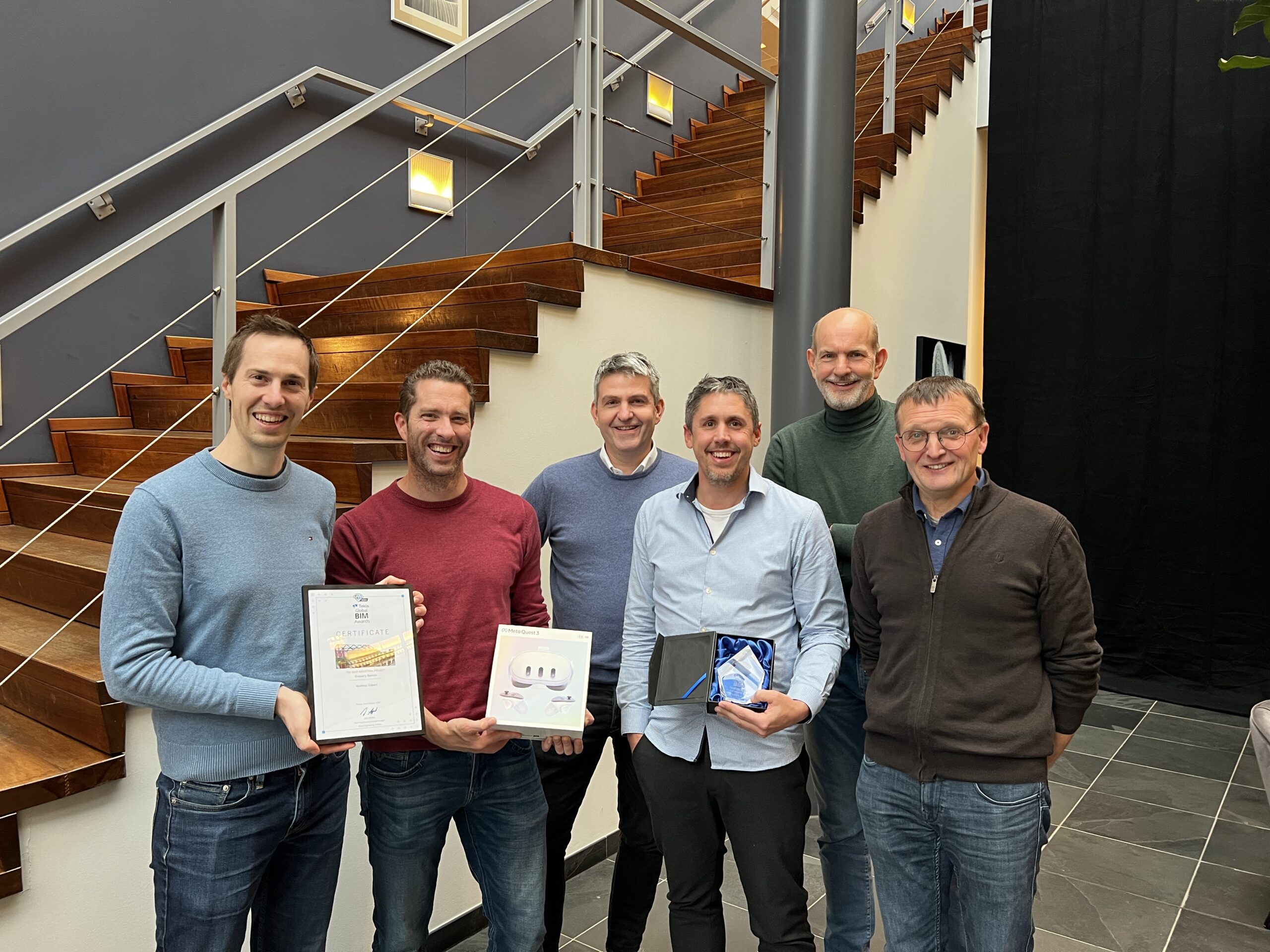 BIM-award bouwbedrijf mathieu gijbels wereldwijd internationaal