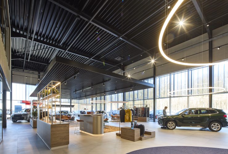 Showroom bmw a&m mathieu gijbels de voordenkers