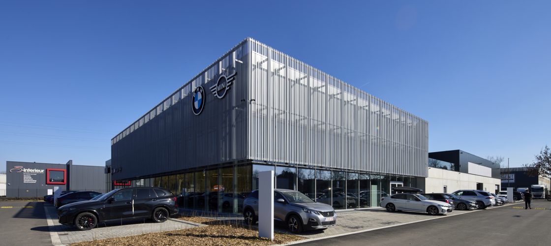 Showroom bmw a&m mathieu gijbels de voordenkers