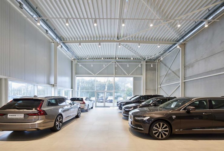 De Keulenaer, Volvo garage, uitbreiding garage, garagebouw, mathieu gijbels