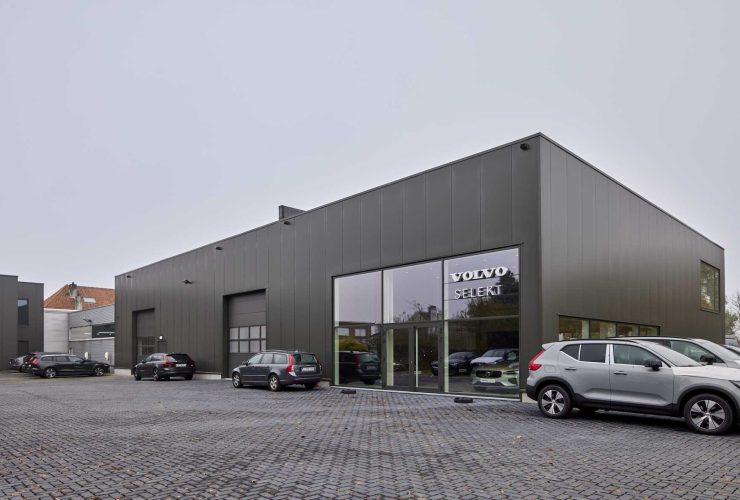 De Keulenaer, Volvo garage, uitbreiding garage, garagebouw, mathieu gijbels