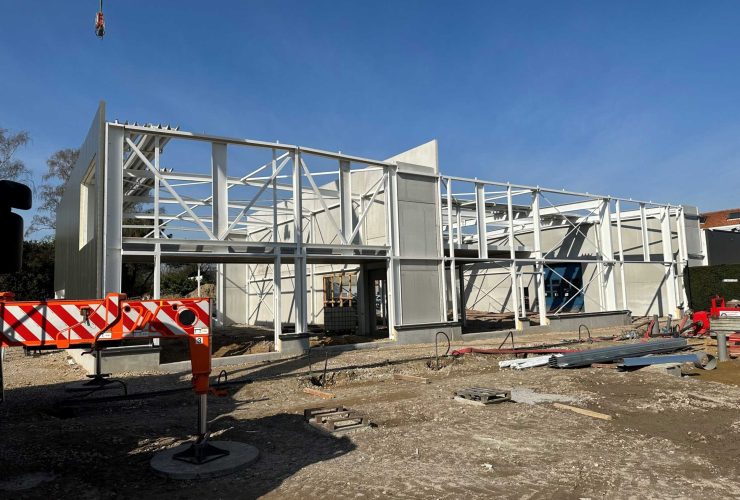 garagebouw, volvo garage, beveren volvo, mathieu gijbels, de voordenkers, garage