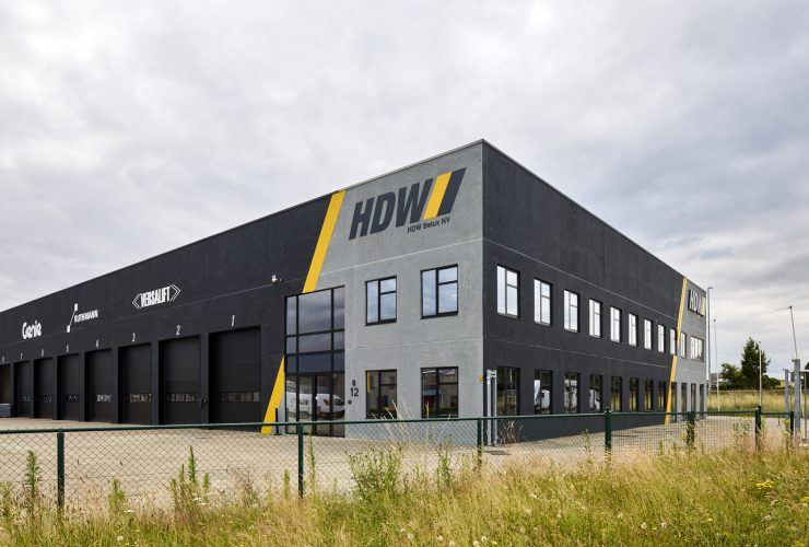 renovatie, bedrijfshal, kantoor