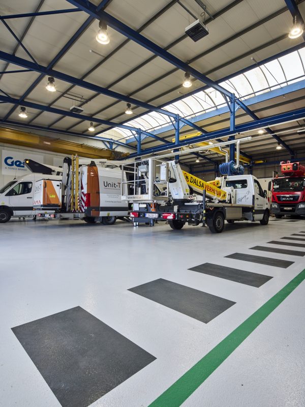 renovatie, bedrijfshal, garage, bouw