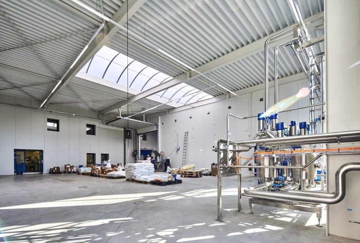 Koning Drinks breda, mathieu gijbels, industriebouw, productiehal,