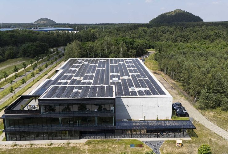Soltech, thor park, zonnepanelen genk, de voordenkers, mathieu gijbels, bouwbedrijf limburg