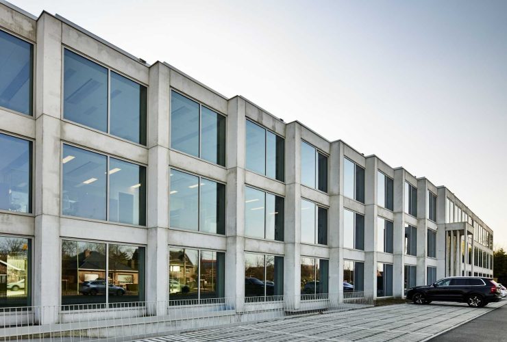 kantoorgebouw office park lokeren, van de voorde invest, mathieu gijbels, kantoorgebouw